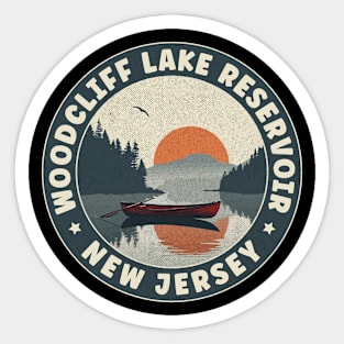 Woodcliff Lake Reservoir New Jersey Sticker